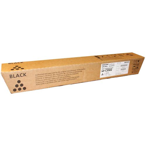 Ricoh MPC5502 Black Toner 842020 841683 C5502E