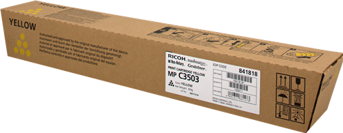 OEM Ricoh MPC3503 Yellow Toner 841818