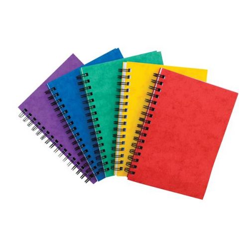 Pukka Pressboard A6 Sidebound (Pack of 10) Assorted
