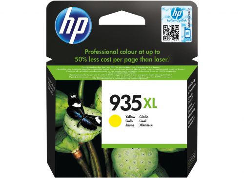 OEM HP 935XL High Capacity Yellow Ink Cartridge C2P26AE