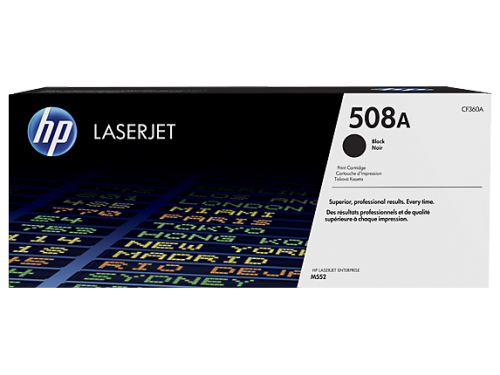 OEM HP CF360A Black 6000 Pages Original Toner 508A