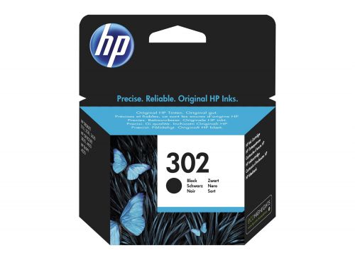 OEM HP 302 Black Original Ink Cartridge F6U66AE