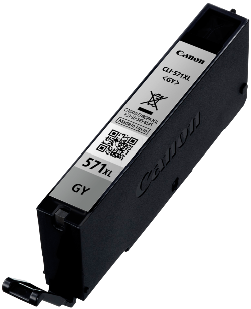 OEM Canon CLI-571GYXL Grey High Capacity  Ink Cartridge 0335C001