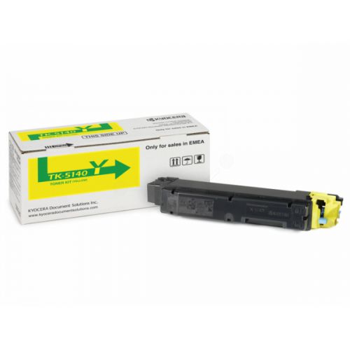 OEM Kyocera TK-5140Y Yellow 5000 Pages Original Toner