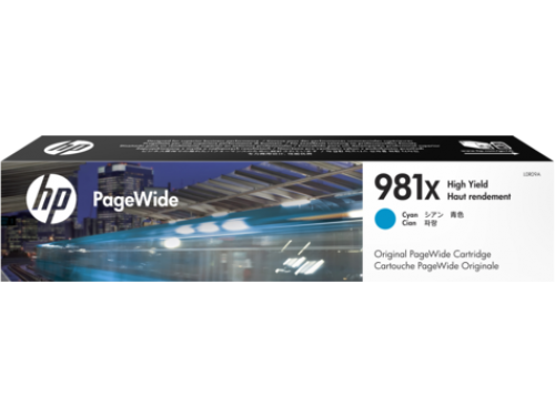 OEM HP L0R09A 981X Cyan 10000 Pages Original Ink