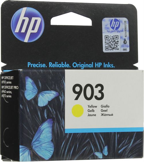 OEM HP 903 Yellow 315 Pages Original Ink Cartridge T6L95AE