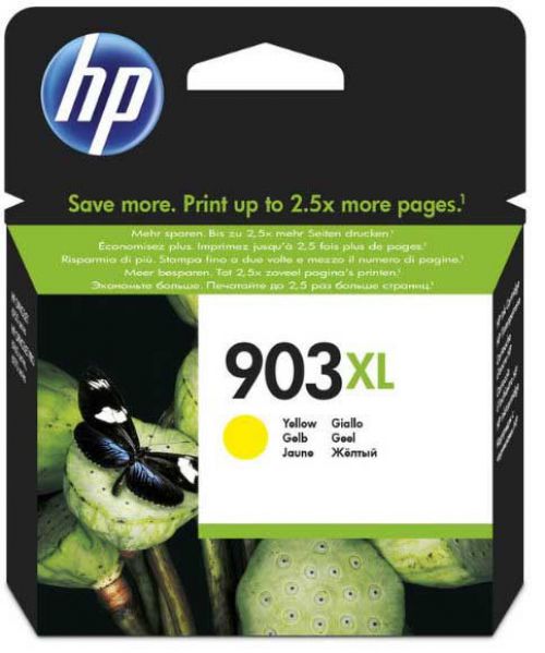 OEM HP 903XL Yellow 750 Pages Original Cartridge T6M11AE