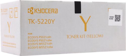 OEM Kyocera TK5220Y Yellow 1200 Pages Original Toner 1T02R9ANL1