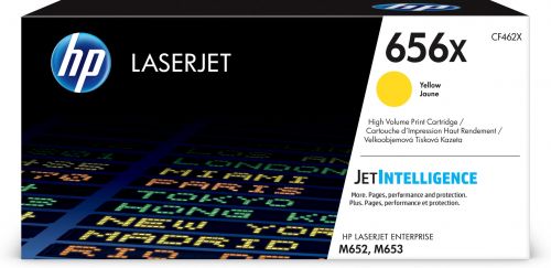 HP CF462X 656X Toner Cartridge Yellow 22K for HP LaserJet M 652
