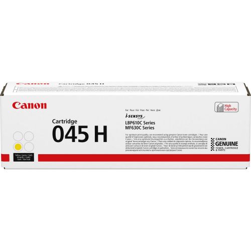 OEM Canon 1243C002 045H-Y Yellow 2200 Pages Original Toner