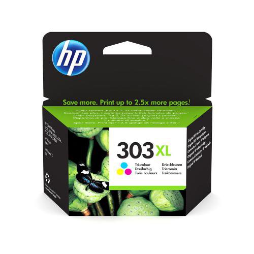 HP T6N03AE (303XL) Printhead Cartridge Colour 10ml