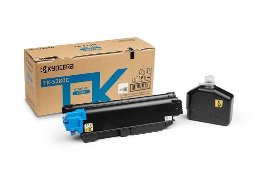 OEM Kyocera TK5280C Cyan 11000 Pages Original Toner 1T02TWCNL0