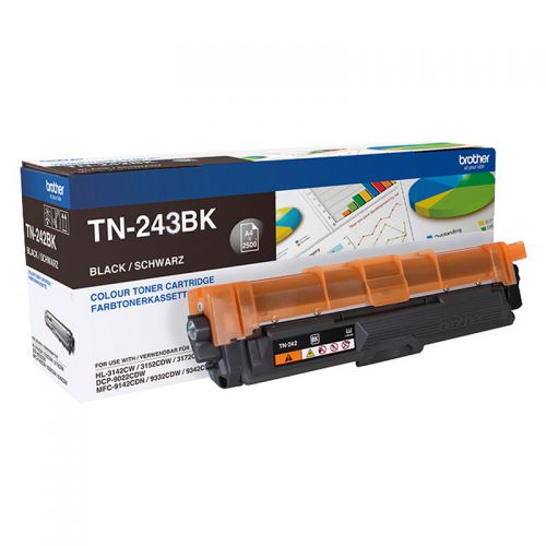 OEM Brother TN243BK Black 1000 Pages Original Toner