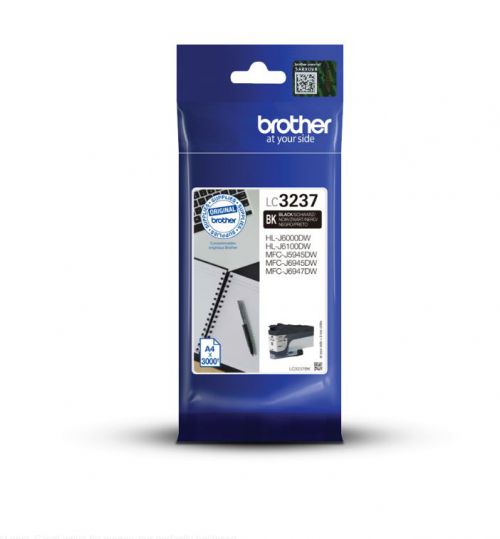 OEM Brother LC3237BK Black Ink Cartridge