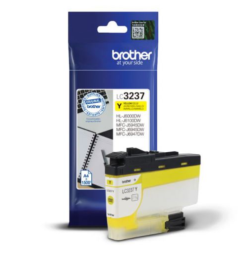 OEM Brother LC3237Y Yellow Ink Cartridge