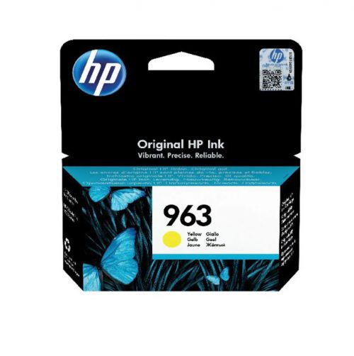 OEM HP 963 Yellow Original Ink Cartridge 3JA25AE