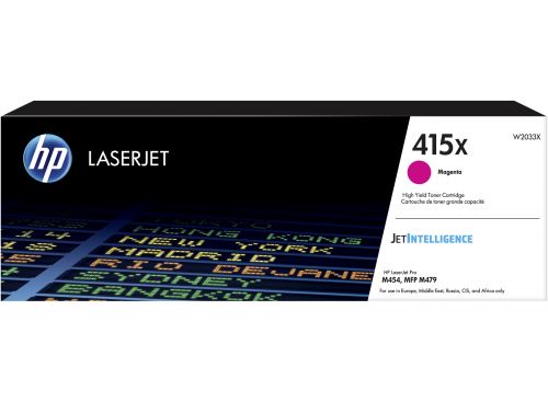 OEM HP W2033X 415X Magenta 6000 pages Original Toner