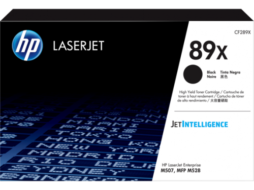 OEM HP CF289X Black 10000 Pages Original Toner 89X
