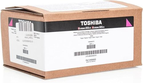 OEM Toshiba 6B000000751 (T-305PM-R) Magenta 3000 Pages Original Toner