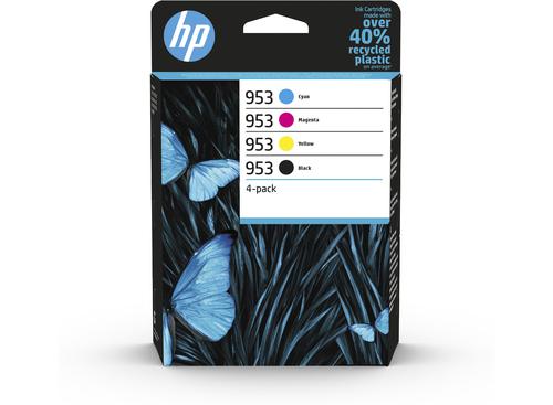 OEM HP 953 4 Colour CMYK Original Ink Cartridge Multipack 6ZC69AE