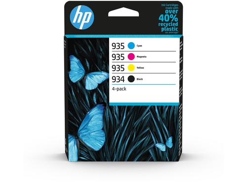 HP 6ZC72AE (934/935) Ink Cartridge Multi Pack 10ml + 3x4 5ml Pack Qty 4