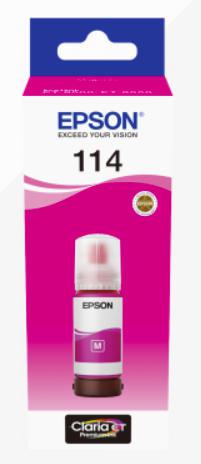 OEM Epson C13T07B340 (114) Ink Bottle Magenta 2300 Photos 70ml