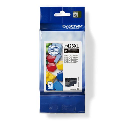 OEM Brother LC426XLBK High Capacity Black Ink Cartridge