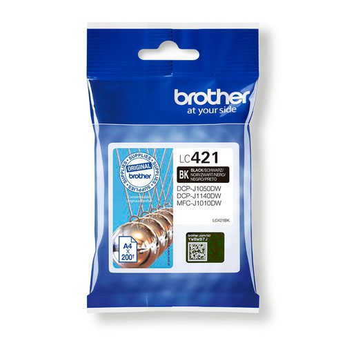 OEM Brother LC421BK Black Ink Cartridge