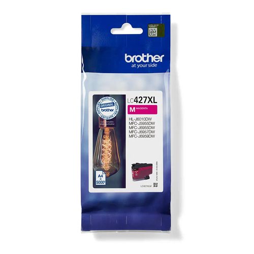 OEM Brother LC427XLM High Capacity Magenta Ink Cartridge