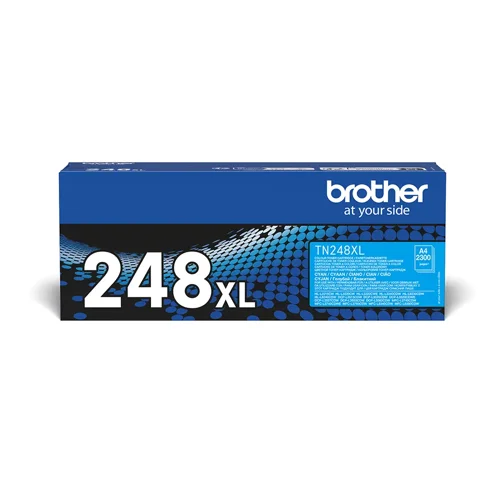 OEM Brother TN248XLC Cyan Original High Capacity Toner Cartridge