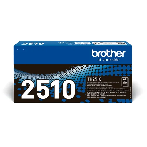 OEM Brother TN2510 Black 1200 Pages Original Toner
