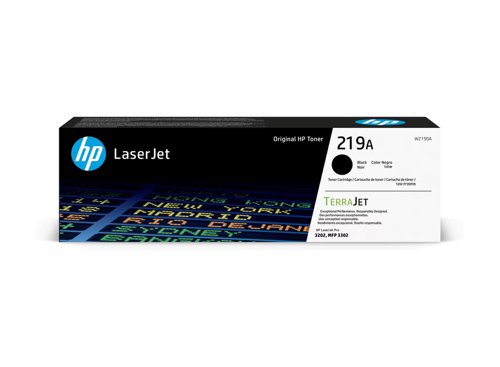 OEM HP W2190A/219A Black Toner Cartridge