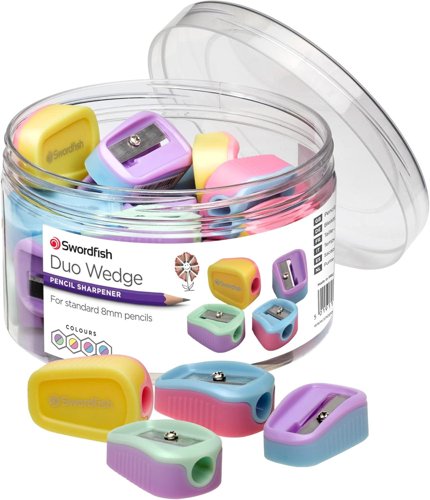 Duo Wedge Sharpener Tub- 1 Box of 24