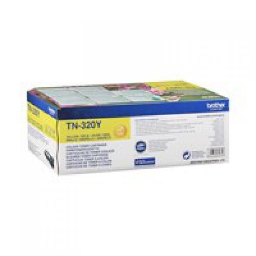 OEM Brother TN-320Y Yellow 1500 Pages Original Toner