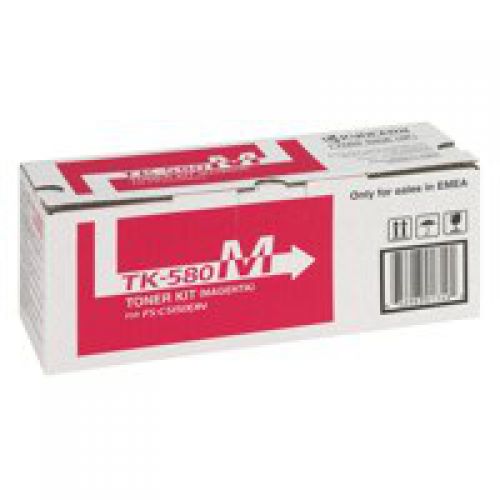 OEM Kyocera Mita FSC5150 Magenta TK580M 2800 Pages Original Toner