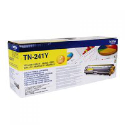 OEM Brother TN241Y Yellow 1400 Pages Original Toner
