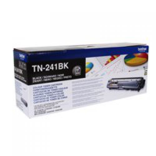 OEM Brother TN241BK Black 2500 Pages Original Toner