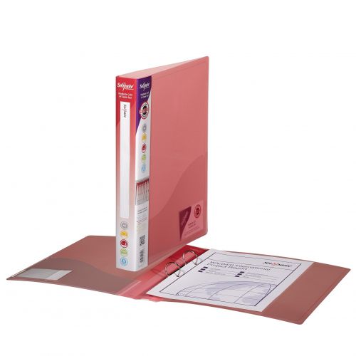 RingBinder 2/25 'O' Ring A4 Red- 10 Binders