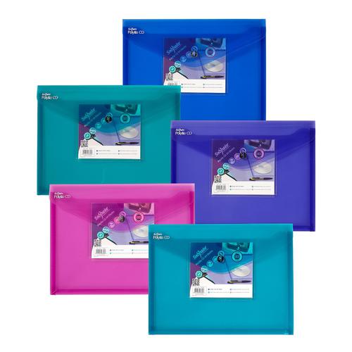 Polyfile CD A4 Electra Assorted- 5 Files