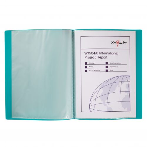 Display Book 10 pocket / 20 sides to view A4 Electra Assorted- 10 Books