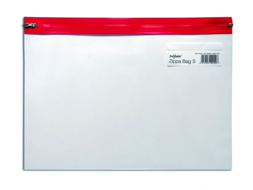Zippa Bag 'S' A4 plus Red- 25 Bags