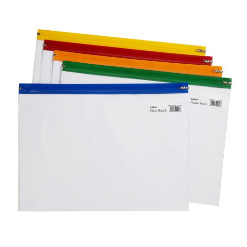 Zippa Bag 'S' A4 plus Assorted- 25 Bags