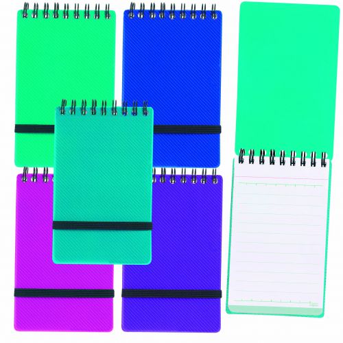 FSC NoteGuard Pocket Size, 60 Sheet/120 Pages Notebook- 5 Books