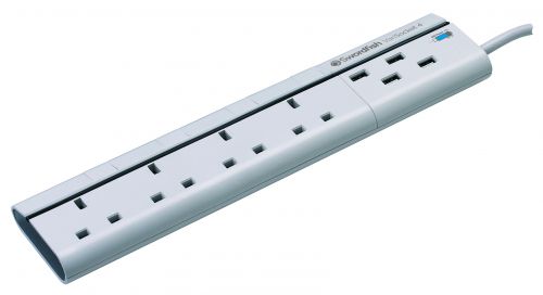 VariSocket 4 (4 USB) Surge Protected Power Board - 1 Power Board