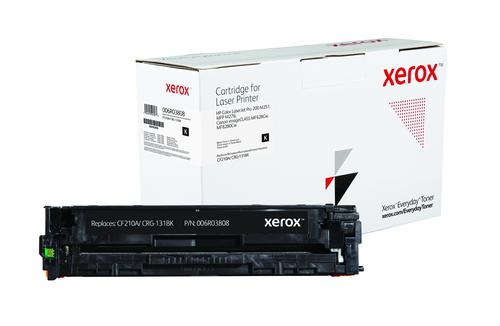 Xerox Everyday Remanufactured For HP CF210A/CRG-131BK Black Laser Toner 006R03808