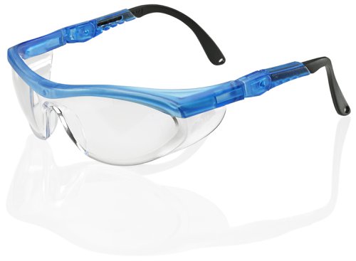 Beeswift Utah Safety Spectacles Clear / Blue