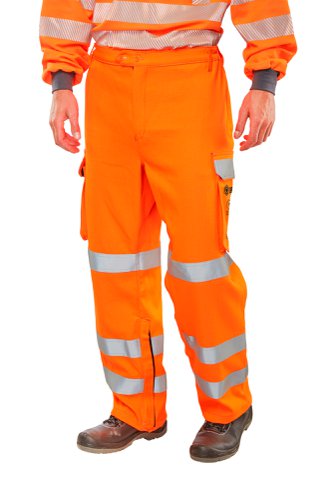 Beeswift Orange Arc Compliant Ris Trouser Orange 44T