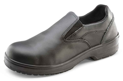 Beeswift Ladies Slip On Shoe Black 41 / 07