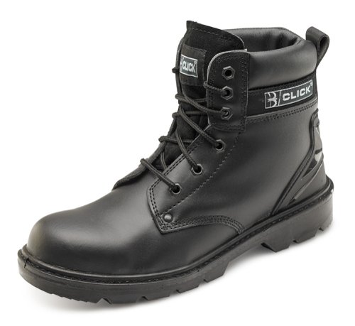 Beeswift Smooth Leather 6 inch Boot Black 13