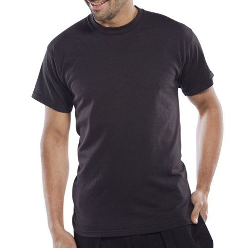 Beeswift Heavy Weight Tee Shirt Black S